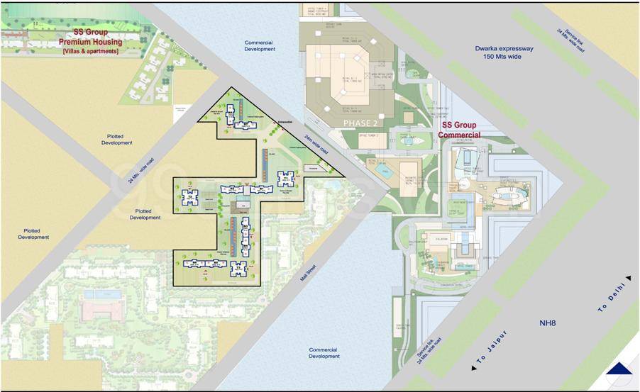 Master or location plan — SS Hibiscus 2