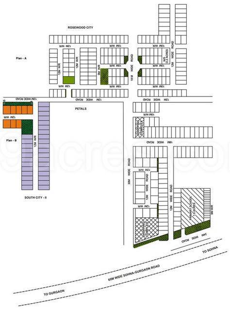 Master or location plan — SS The Lilac