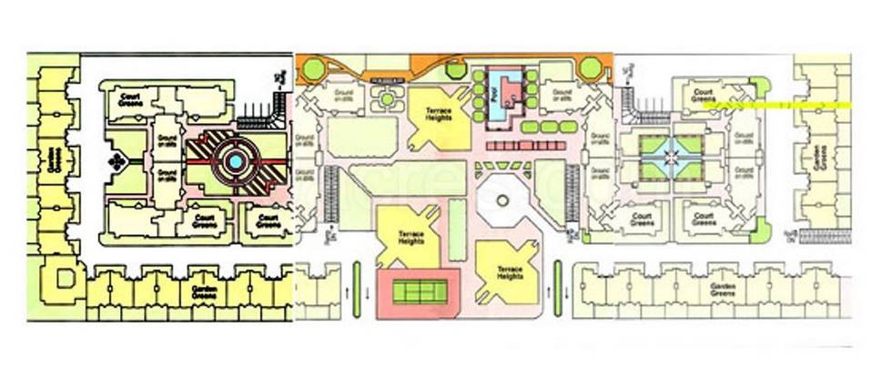 Master or location plan — The Laburnum