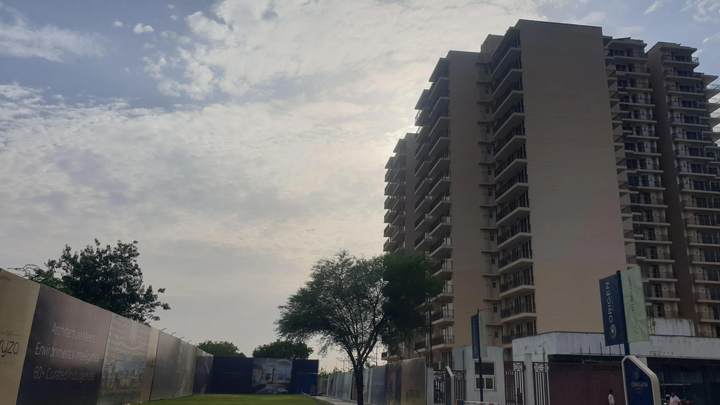 Construction progress — The Oryza by Origen Realty