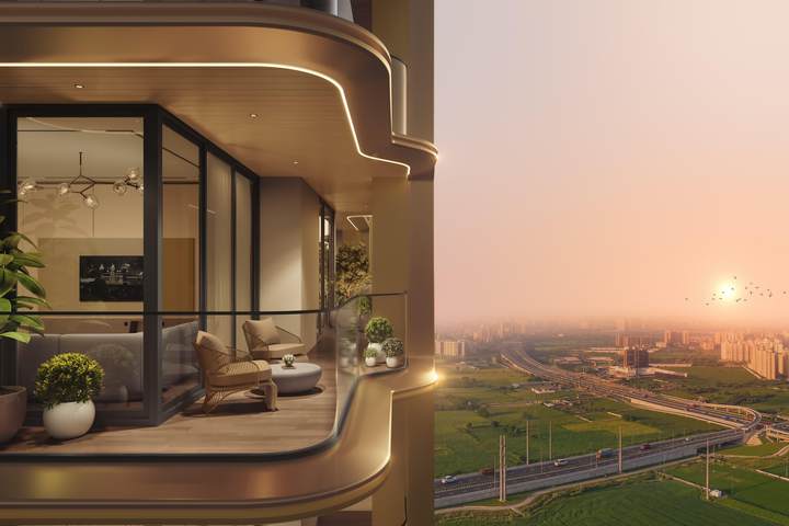 Show flat — The Oryza by Origen Realty