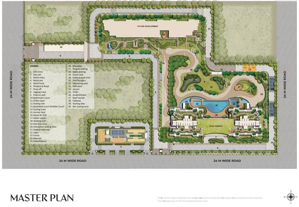 Master or location plan — The Oryza by Origen Realty