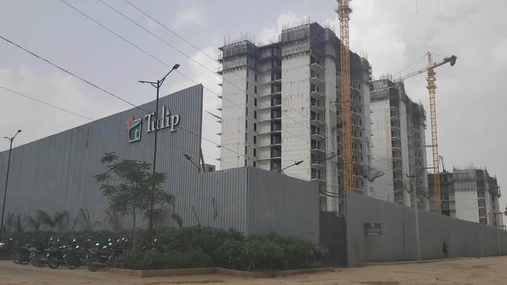 Construction progress — Tulip Crimson