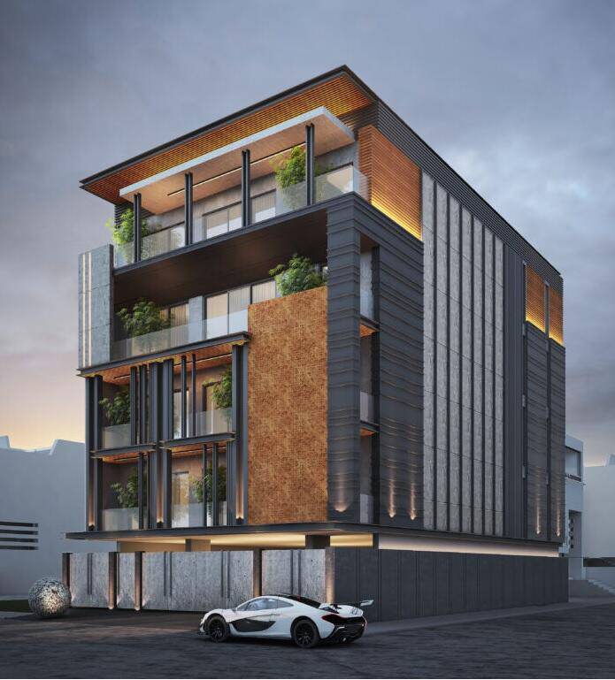 Ultra Luxury Builder floor In Nirvana Country — elevation
