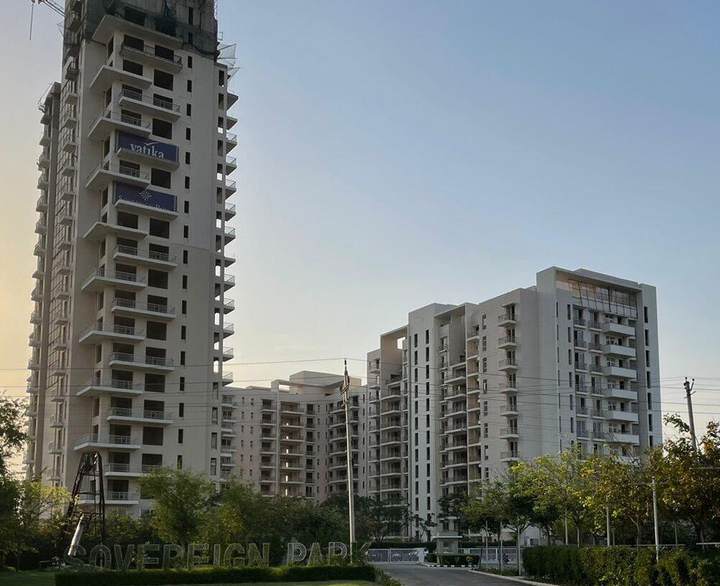 Construction progress — Vatika Sovereign Park