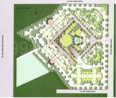 Master or location plan — Vipul Orchid Gardens