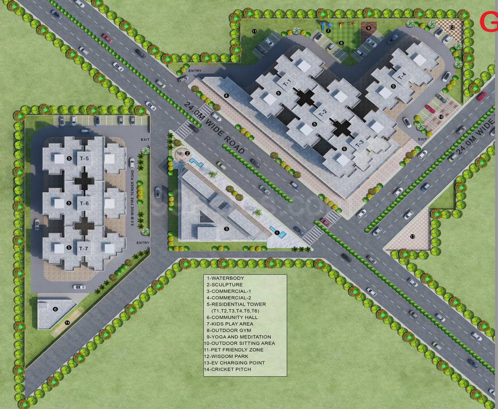 Master or location plan — Yashika 104