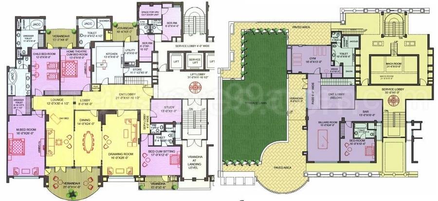 Floor plan, Ambience Caitriona