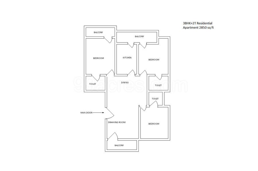 Floor plan, Ardee City