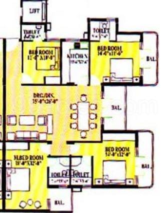 Floor plan, Ardee The Residency