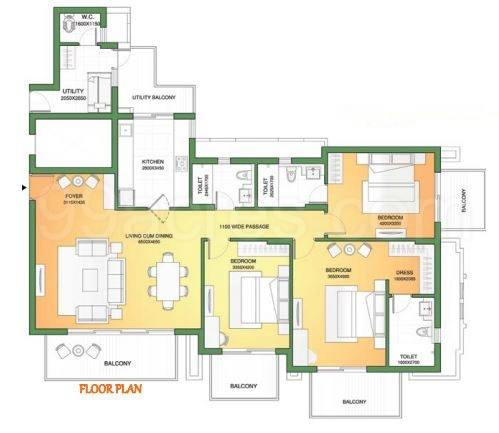 Floor plan, ATS Marigold