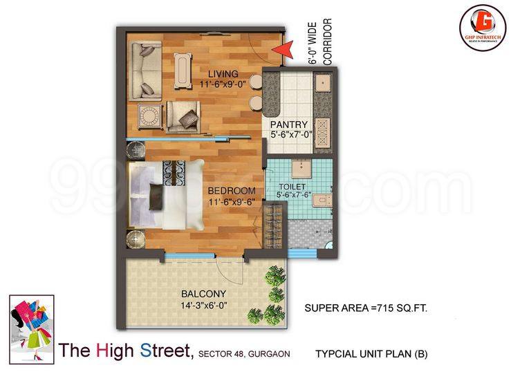 Floor plan, Aura Vantaje