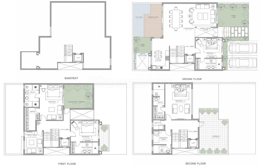 Floor plan, Bptp Visionnaire