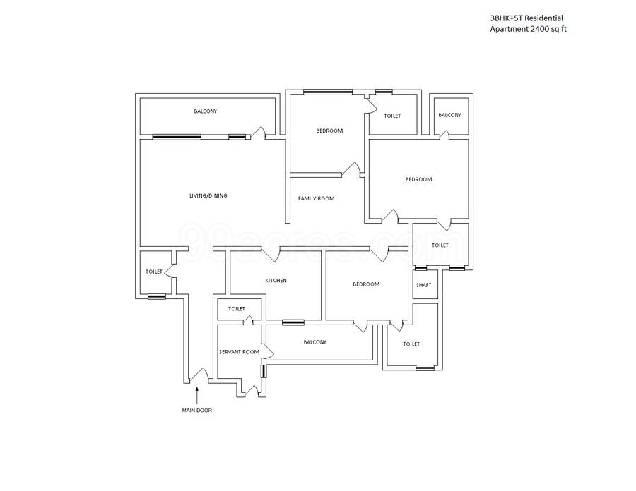 Floor plan, Central Park