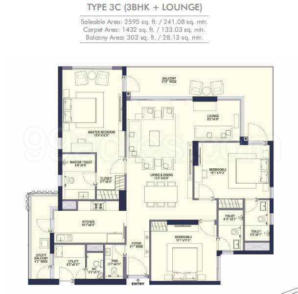 Floor plan, Conscient Elevate