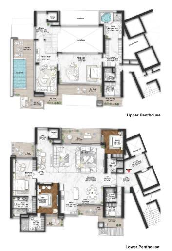 Floor plan, Elan the Statement