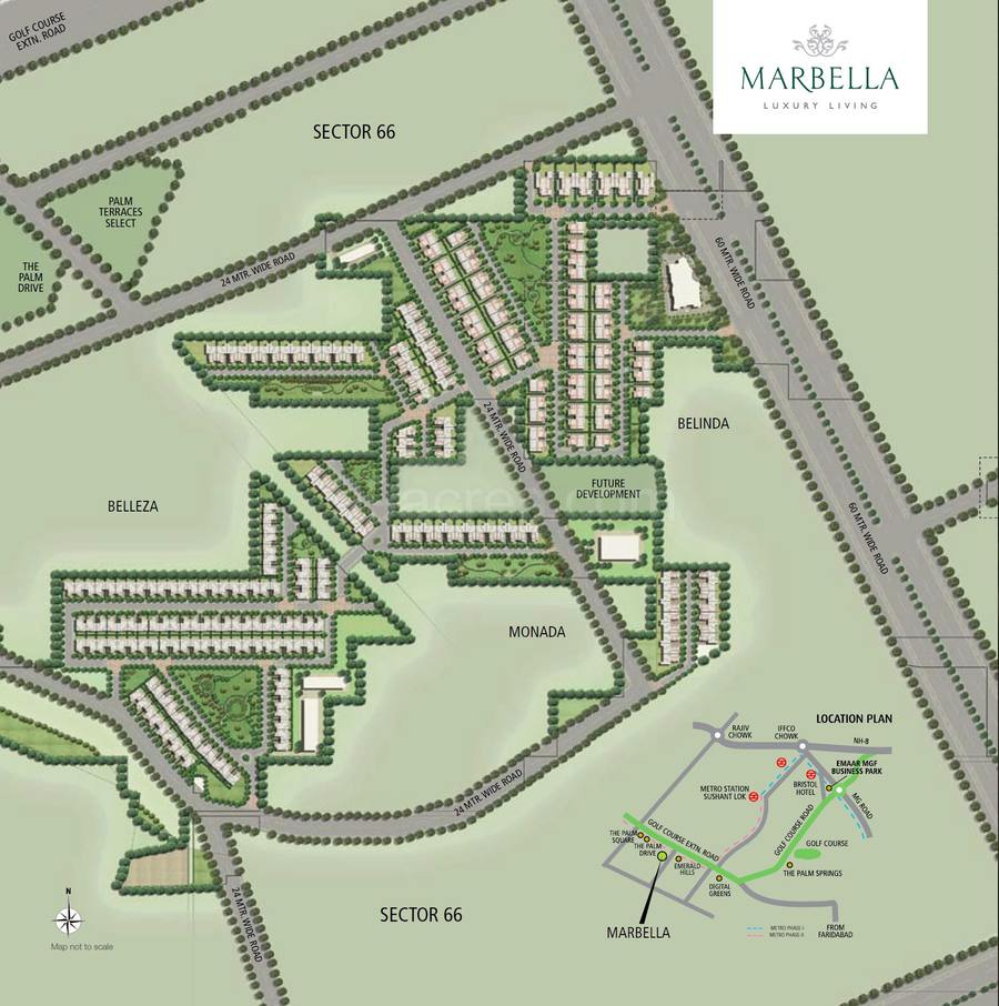 Floor plan, Emaar MGF Marbella