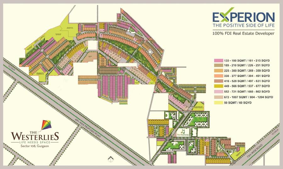 Floor plan, Experion The Westerlies