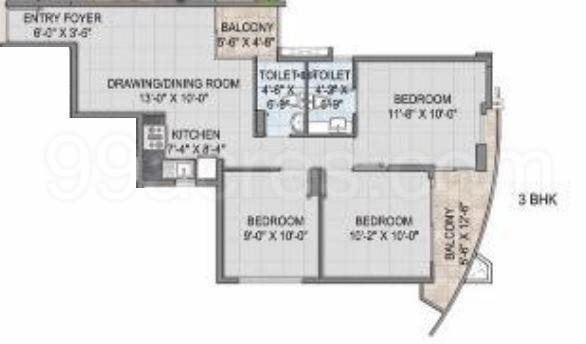 Floor plan, GLS South Avenue