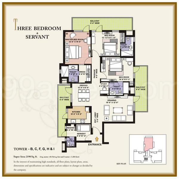 Floor plan, GPL Eden Heights