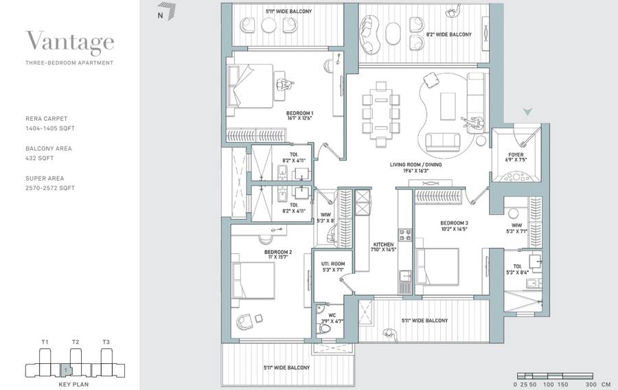 Floor plan, Indiabulls Estate and Club
