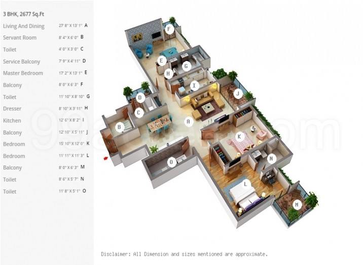 Floor plan, Ireo Victory Valley