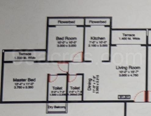 Floor plan, Kendriya Vihar