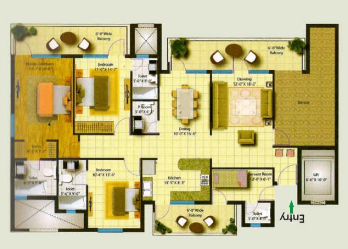 Floor plan, Lotus Elise