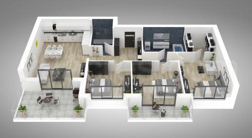 Floor plan, Luxury Builder Floor In Sushant Lok 1