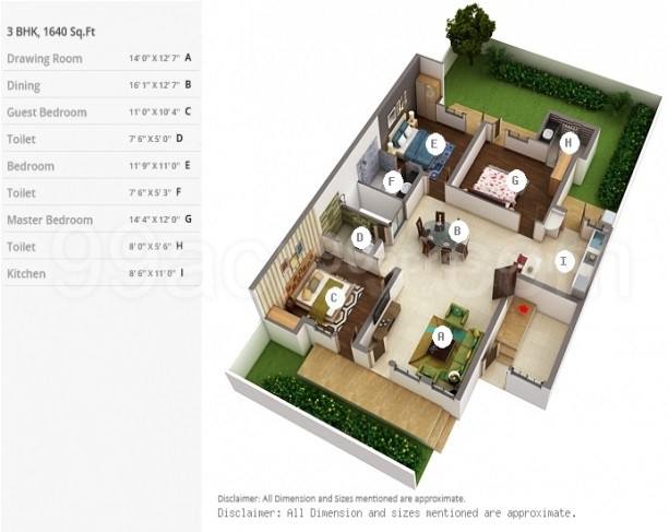 Floor plan, M2K The White House