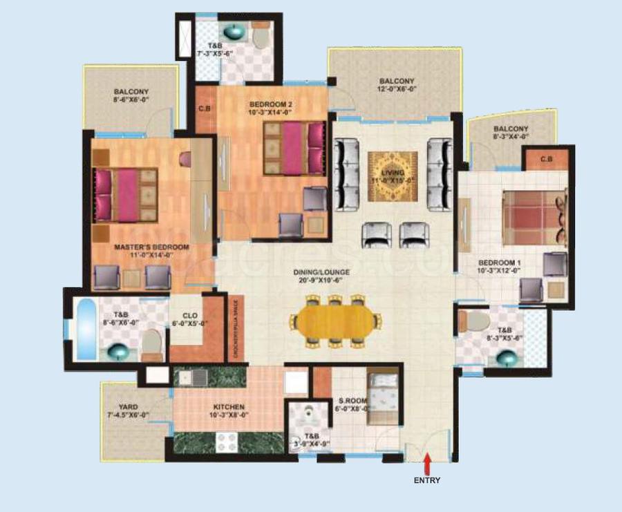 Floor plan, Mapsko Casa Bella