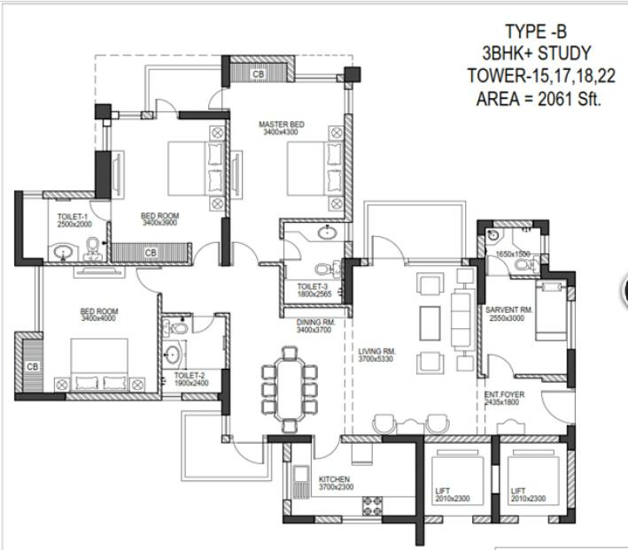 Floor plan, Orchid Petals