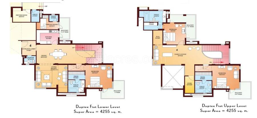 Floor plan, Parsvnath Exotica