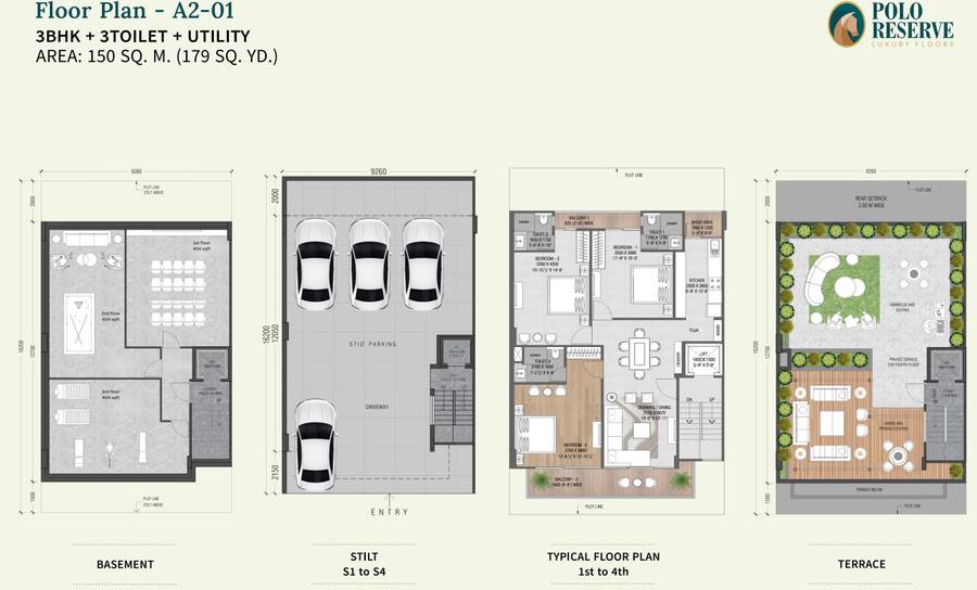 Floor plan, Polo Reserve