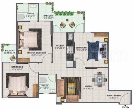 Floor plan, Prime Habitat