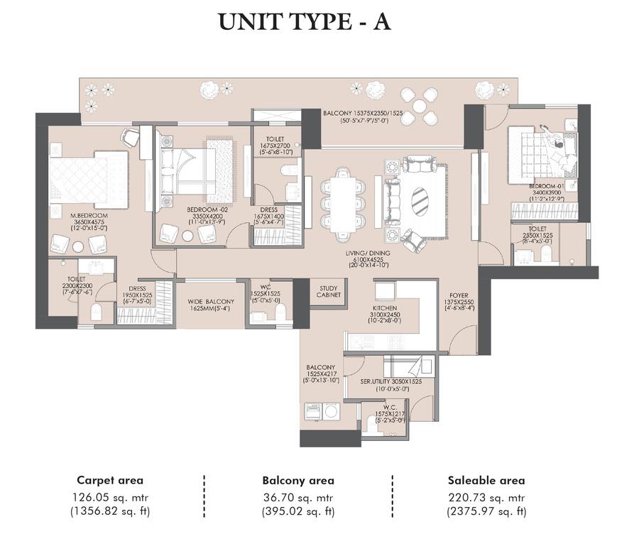 Floor plan, Pyramid Alban