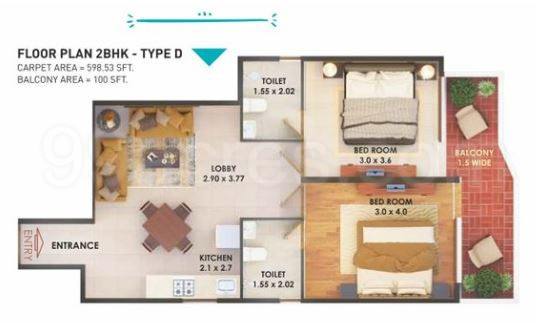 Floor plan, Pyramid Fusion Homes