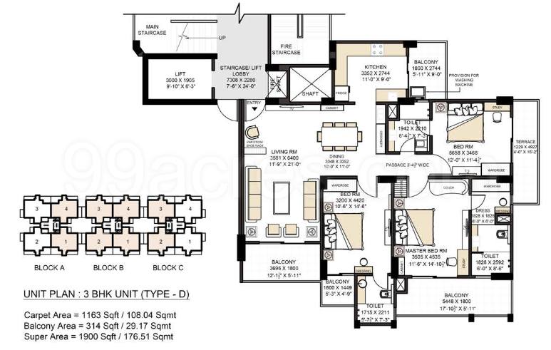 Floor plan, Santur Aspira