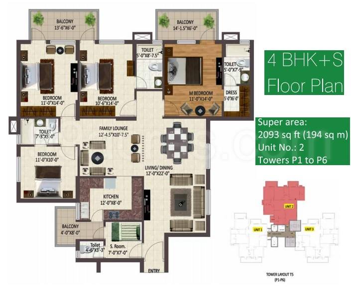 Floor plan, Sare Petioles
