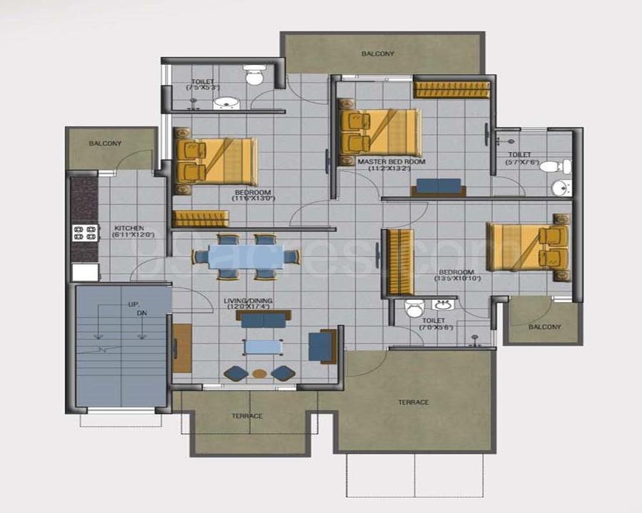 Floor plan, SAS Arcadia