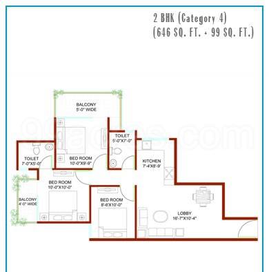Floor plan, Signature Andour Heights