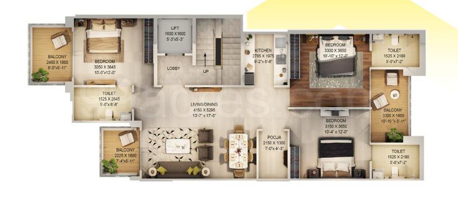 Floor plan, Signature Global City
