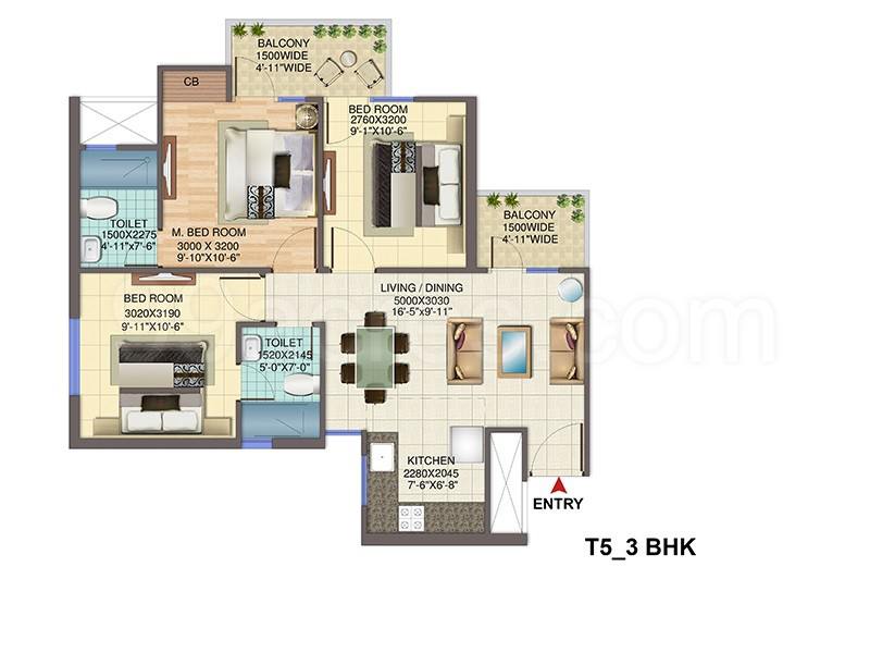 Floor plan, Signature The Roselia