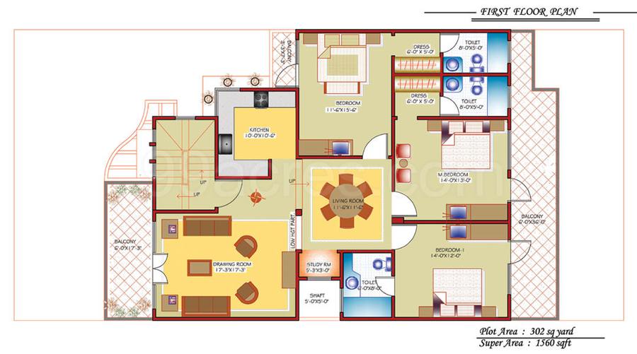 Floor plan, SS Southend Floors