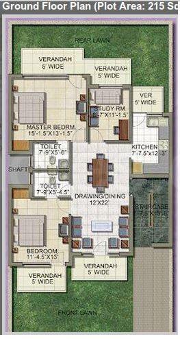 Floor plan, SS The Lilac