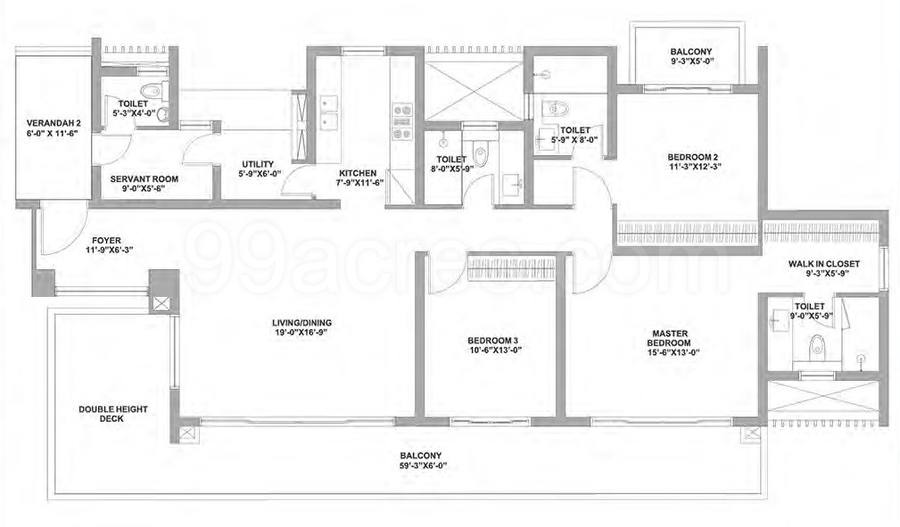Floor plan, Tata Gurgaon Gateway
