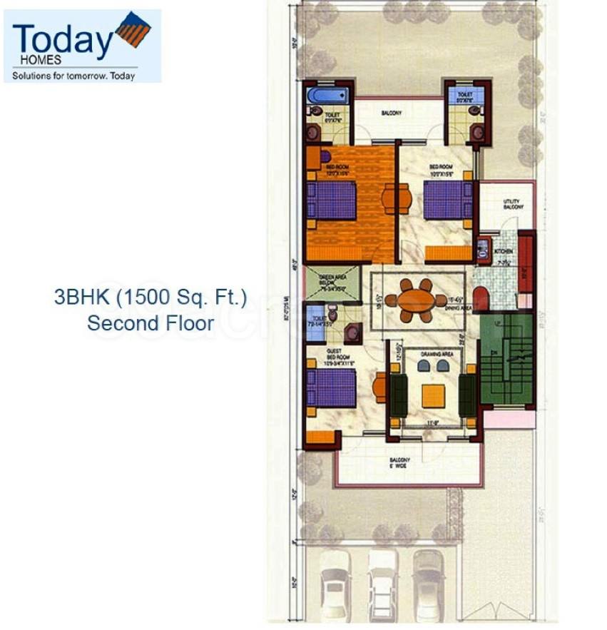Floor plan, Today Blossoms 1