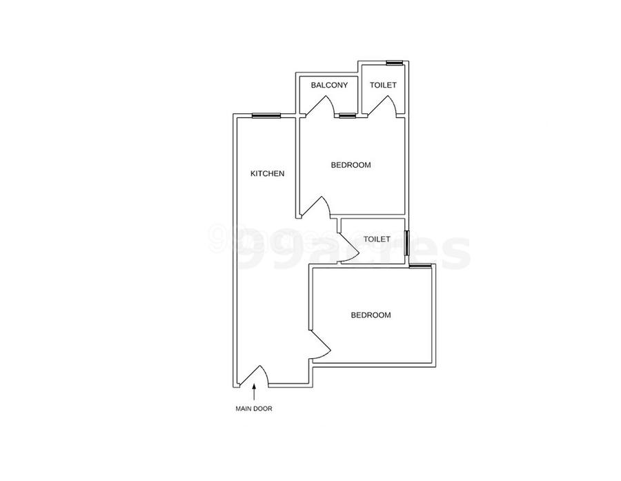 Floor plan, Uphaar Bhumi Residency