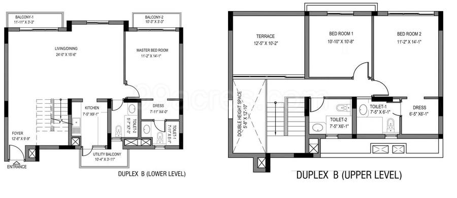 Floor plan, Vatika City Homes